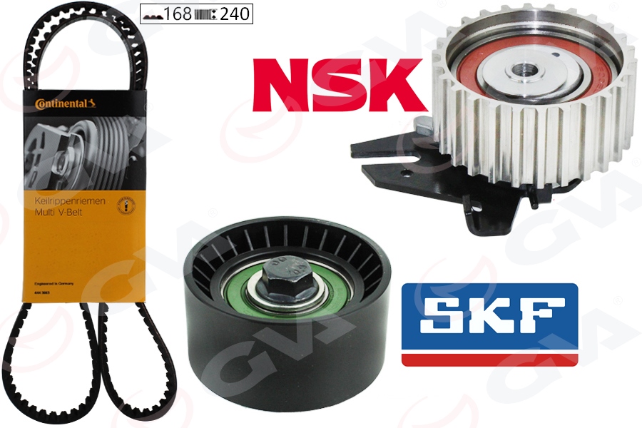 GVA 59T2845 Eksantrik Gergi Kiti Punto-Stilo 1.8 16v 98 > Alfa Romeo 145-146-156-Spider 1.8-2.0 16v K035429xs
