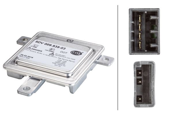 HELLA 5DV009935031 Xenon Far Beyni Ecu Kontrol Ünitesi Caddy Iii-Golf Vii-Jetta Iv-Touareg-Transporter T5-A1-A3-A4-A5