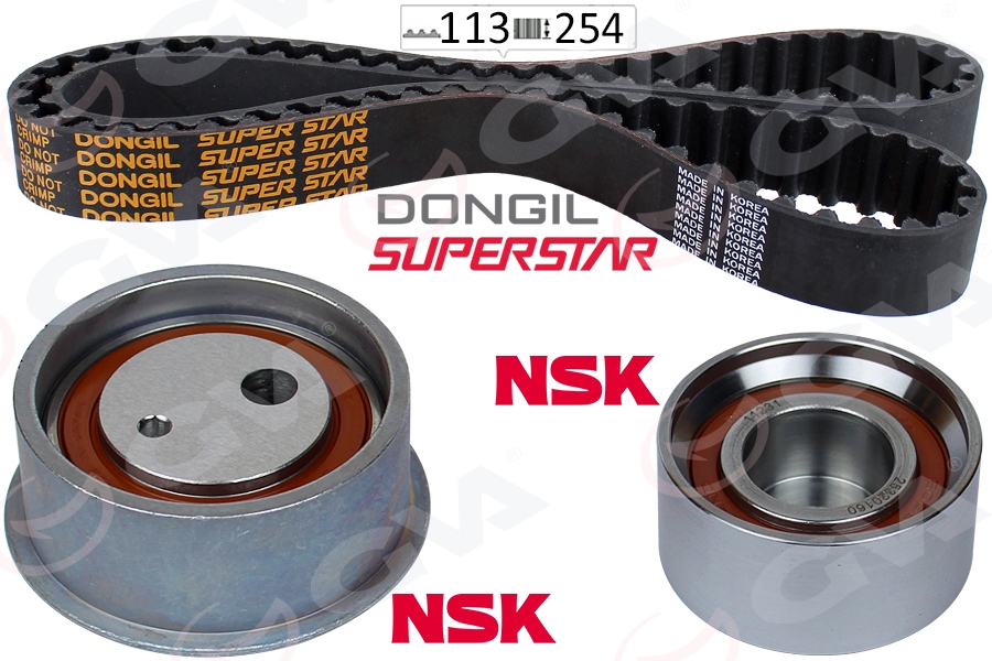 GVA 59T9135 Eksantrik Gergi Kiti Elantra 00>Trajet 04> Tucson 04-10 -Carens-Cerato-Sportage 04> 2.0 K015457xs