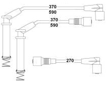HELLUX HBK.3246 Buji Kablo Takimi Metal Tüplü Opel Vectra A-Omega A-Frontera A-Calibra A 1.8-2.0 Ie 8v 88>95