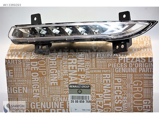 MY 266005976R Gündüz Fari Sağ Ledli Fluence 12-14
