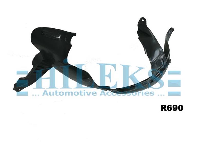 HILEKS R690 Çamurluk Davlumbazi Pvc Ön İç Sol Clio Iii Symbol 07 >