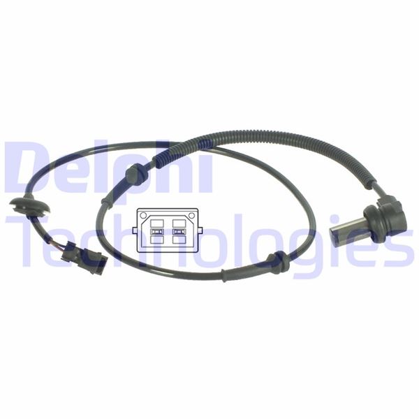 DELPHI SS20004 Abs Tekerlek Hiz Devir Sensörü Ön Passat 96-00 -A4 95-00 1020mm