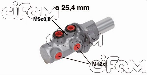 CIFAM 202754 Fren Ana Merkez Transit V347 06>14 Abs Li- Deposuz