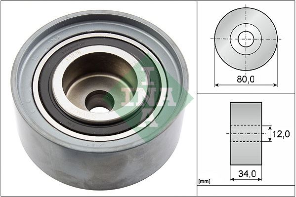 INA 532052710 Eksantrik Gergi Rulmani Passat-Jetta-Golf5-Octavia-Toledo-A3-A6 2.0 Tdi 2007-2011 Bkp-Bkd-Bre-Blb