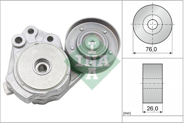 INA 534037410 Alternatör Gergi Rulmani V Kayiş Gergi Kütüğü Golf5-Jetta-Passat-Tiguan-A3 1.4 Tdi Blg-Bmy-Cava