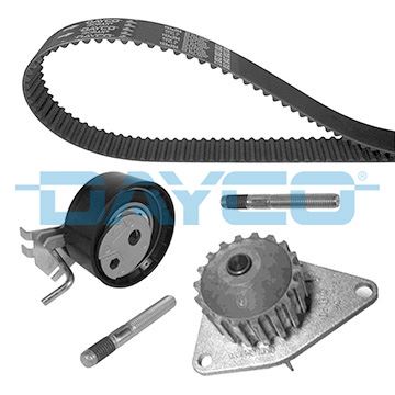 DAYCO KTBWP3361 Devirdaimli Eksantrik Gergi Kiti 104x170 106-206-207-307-Bipper-Partner-Berlingo-C2-Nemo-Fiorino 1.4