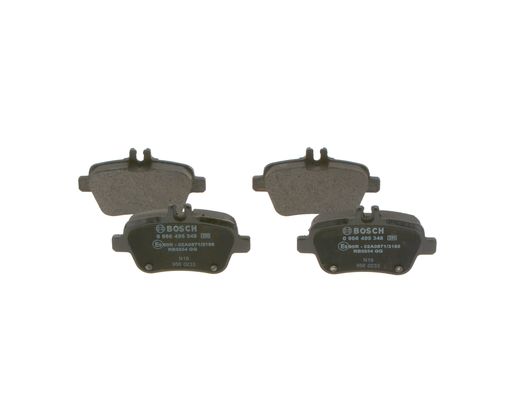 05P1782 Fren Balata Arka Mercedes A Serisi (W169) A 170 Cdi 2004-2012/ A 200 2004-2012/ A 160 Cdi 2004-2012/  B Serisi (W246) B 160 2011-/ Gla Serisi (X156) Gla 180 Cdi 2013-/ Gla 200 2013-