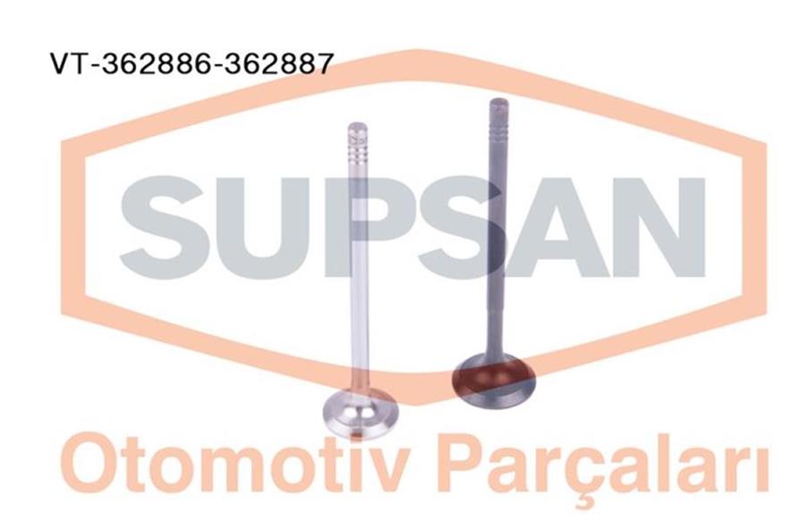 SUPSAN VT362886-362887 Subap Emme Egzoz Mgn Iii-Scenic Iii-Capture 1.2tce-Clio Iv-Capture 16 Valf