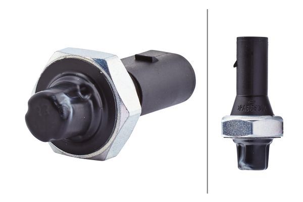 HELLA 6ZL008280051 Yağ Müşürü Bora-Golf4-5 -Jetta 05-Polo Akl-Bse-Bfq Caddy 04- Siyah