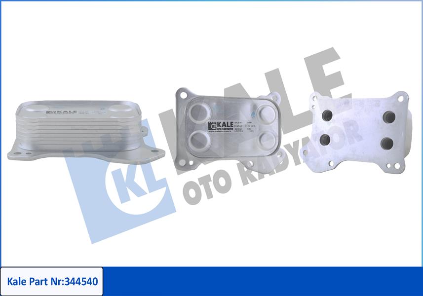 KALE 344540 Yağ Soğutucu Radyatörü Corsa D-Astra H-J Meriva B-Aveo-Doblo-Linea-Grande Punto 1.3 Dth-Mtj Z13dth-Dtj A13dtc-Dte-Dtr Kalin Tip