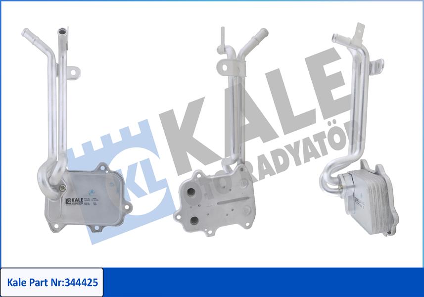 KALE 344425 Yağ Soğutucusu Golf5/6-Jetta-Passat-Scirocco-Tiguan-A3-Leon-Superb 2004-2012 > 1.4 Tsi-1.6fsi