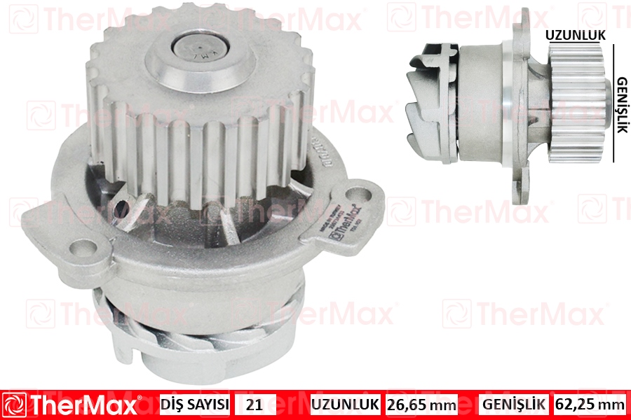 THERMAX T01.102 Devirdaim Lada Samara 88-99 Ba 2108 Vega 1.5-1.5 16v-16 95-12 T