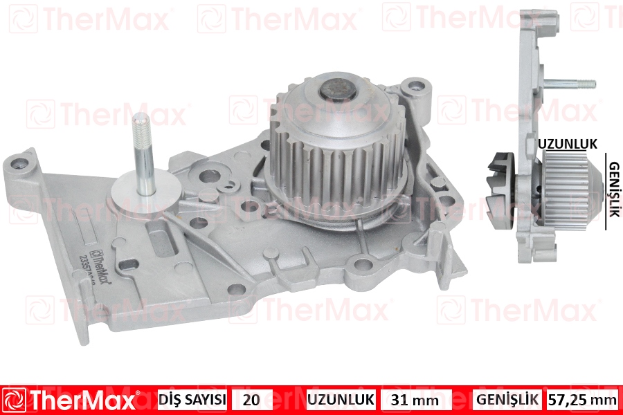 THERMAX T01.121 Devirdaim Renault Clio Ii 98> Clio Iii 05> Fluence 10> Kangoo 97> Laguna I 97>