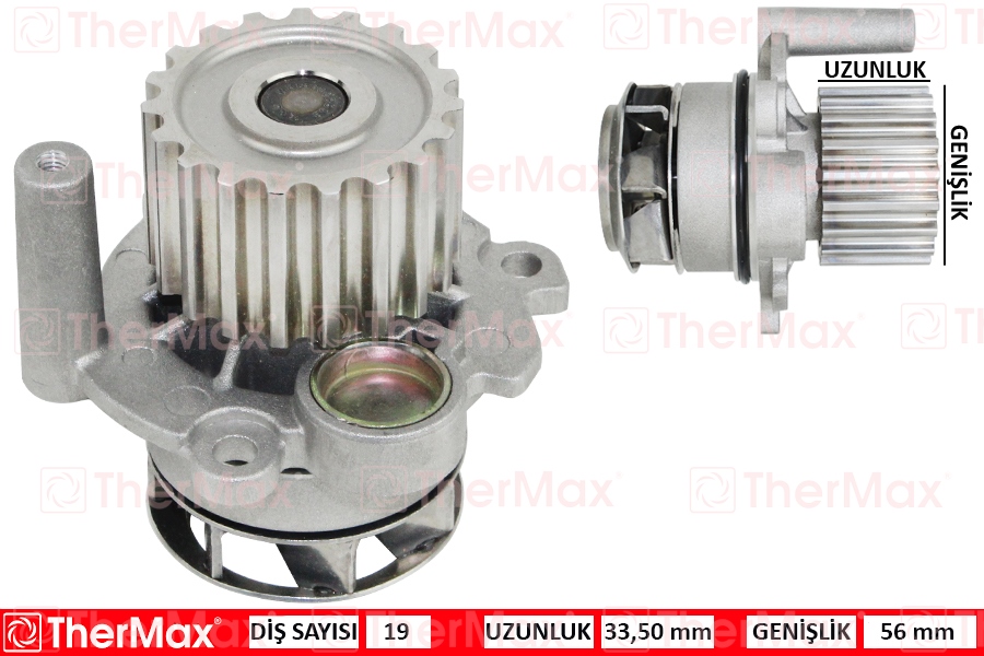THERMAX T01.204 Devirdaim Passat-A4-A6-Golf 5-Superb 2.0tdi 06-10 Bkp-Bkd-Bre