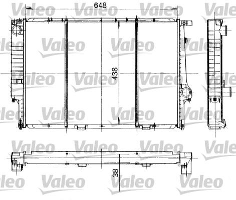 VALEO 819418 Motor Su Radyatoru Bmw M60 M62 E34 E32 E31