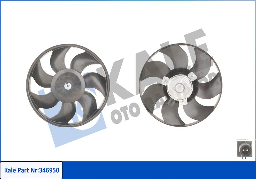 KALE 346950 Fan Motoru Fiesta 89>96 Escort Vii 1.3 1.4 16v 1. 6 16v 1.8 16v 90>01 Orion 90>95
