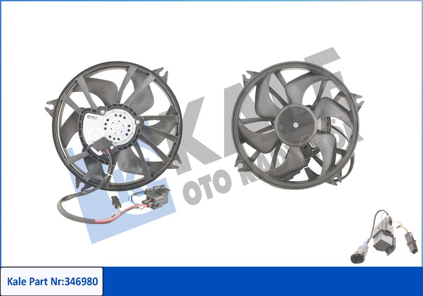 PSA 1253.T3 Fan Motoru P308-P407-P807-C5-C8 1.6 Hdi-1.8/2.0 16v