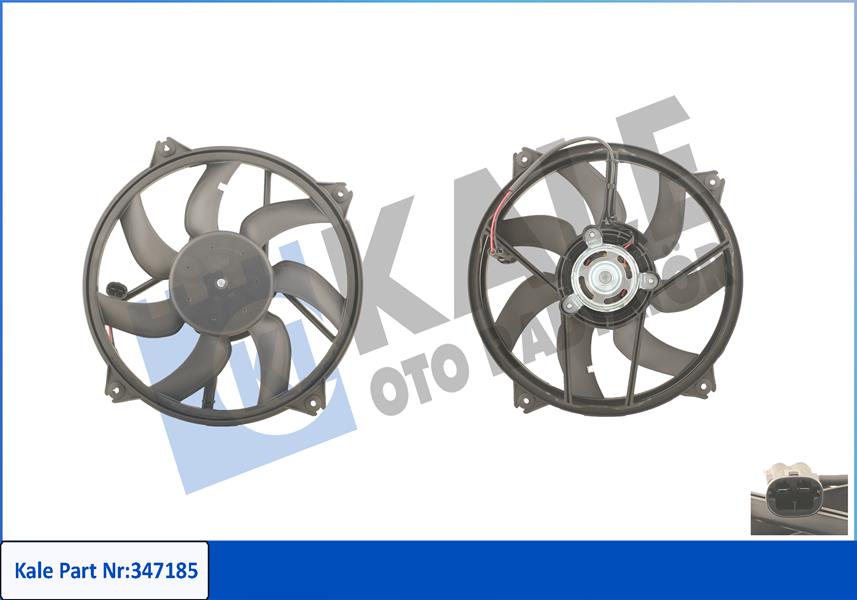 KALE 347185 Fan Motoru Berlingo-C4-Ds5-Jumpy-307-308-5008-Partner Tepee-Partner Box