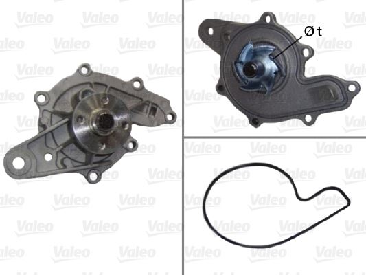 VALEO 506677 Devirdaim Pompasi Smart M160 Fortwo Coupe 451