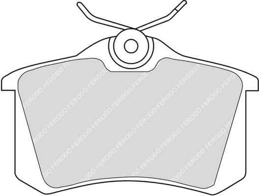 FERODO FDB541W Arka Fren Balata Renault Clio 05> Kangoo 01> Laguna 96> Fluence 09> Megane 96> Citroen Berlingo 99> C2 C3 C4 03> Ds4 11> Peugeot 307 00> 308 07> Partner 96>Vw Polo Classic 95>01 Golf Iii-Iv-Passat Iii