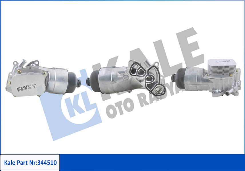 KALE 344510 Yağ Soğutucusu Komple Ford-Peugeot-Citroen 02> Focus-Courier-Fiesta-206 208 301 308 307 2008 3008 Pa Rtner C3 C4 Berlingo 1.4-1.5-1.6 Tdci