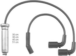DODUCO 7899 Buji Kablo Set Chevrolet Kalos 1.4 02 > Lanos 1.4-1.5 97 > Chevrolet Aveo 1.5-Kalos 1.5 05 >