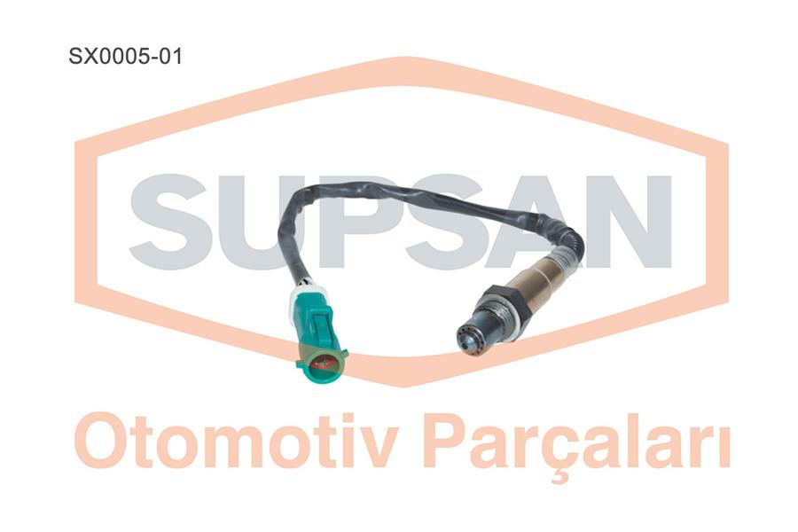 SUPSAN SX0005-01 Oksijen Sensoru Ford C Max Ii Dxa - Cb7. Dxa - Ceu : 1.6 Ti 10> Focus C Max Dm2 : 1.6 03>07 Focus Ii 04>11