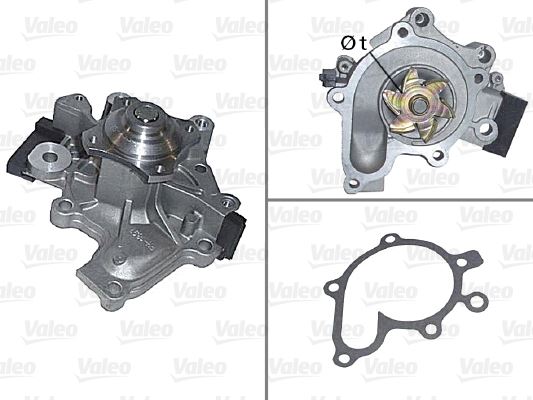 VALEO 506536 Devirdaim Su Pompasi Mazda 626 2.0l Fs Ge Gf Kasa 92-01