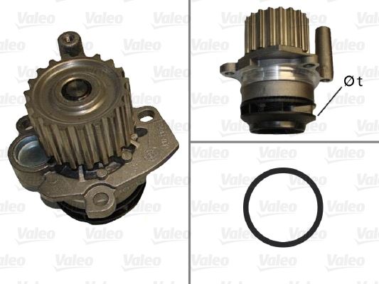 VALEO 506886 Devirdaim Bora-Golf Iv-Vi-Plus-Passat-Sharan-Tiguan-A3-A4-A6 1.9tdi- Avf-Ajm-Atj-Avg 506871-506872