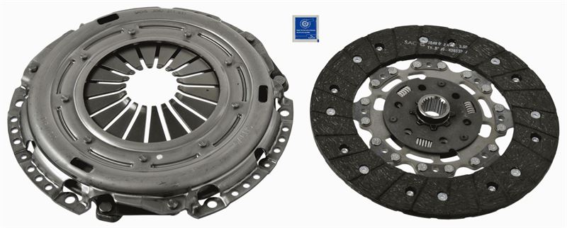 SACHS 3000951091 Debriyaj Seti Baski Disk Bora-Golf Iv-Polo-Leon-A3-Tt 1.8t-1.9-2.3 Agu-Asz-Aqn-Apx