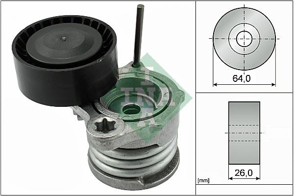 INA 534033110 Kayis Gergi Rulmani Bmw N47 M47 M57 E87 E90 E91 E92 E93 Kutuklu