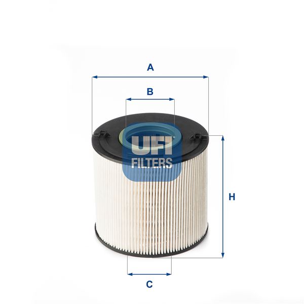 UFI 2608500 Yakit Filtresi Vw Touareg I 7l 5.0 Tdi V10 313hp 02-10