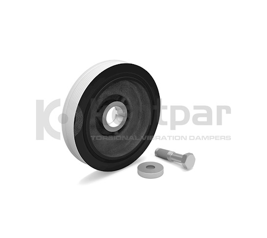 KENTPAR 152K1461S Krank Kasnaği Kit P206-P307-P406-Partner-Expert-Berlingo-C5-Jumpy-Scudo 2.0hdi