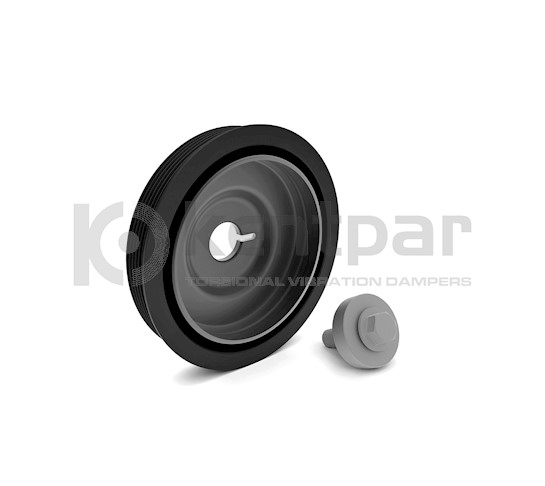 KENTPAR 152K1581S Krank Kasnaği Renault Clio Ii-Iii-Iv Kangoo-Megane Ii-Iii-Iv Talisman Symbol Ii-Iii Nissan Qashqai Ii-Pulsar-Juke Dacia Duster-Sandero-Logan 1.4 1.5dci 1.6 K4j-K9k-K4m 6 Oluk