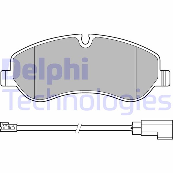 DELPHI LP2661 Ön Balata Ford Transit V363 14> -Transit Custom 2.2 Tdci 12> Kablolu