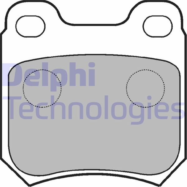 DELPHI LP590 Arka Balata Omega B 94-03 Vectra 1.6 10.95/4.02 Saab 9-3-5 98-03