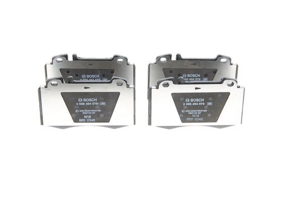 BOSCH 0986494576 Fren Balatasi On Mercedes Amg W203 S203 C209 C219 W211 W220