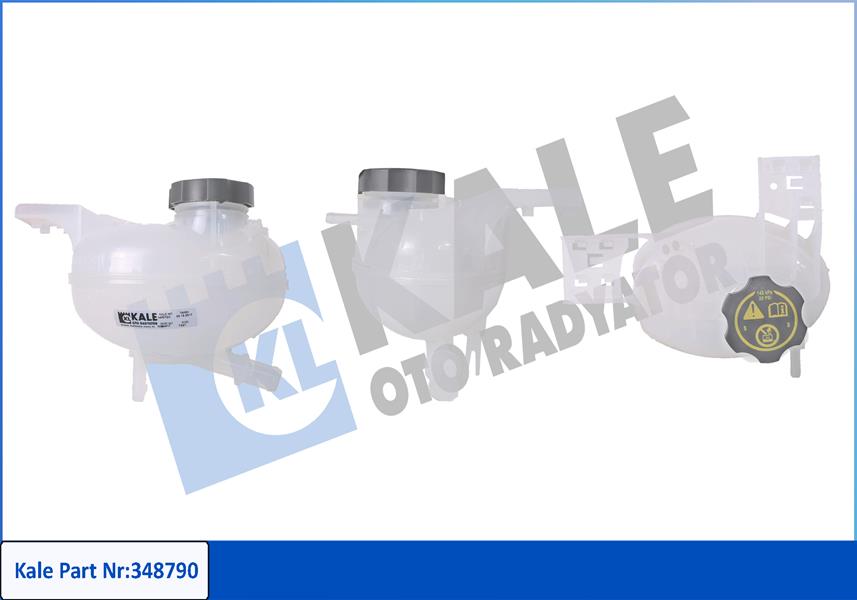 KAYA KF-866 Radyator Ek Deposu Kapakli  Fiat Egea 1.4 1.6 Benzinli