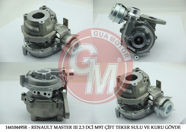 GUA 40648 Turbo Şarj Conta Ve Civata İle Beraber Renault Master Iii 2.3 Dci M9t Çift Teker 125-145-150bg Opel 2.3cdti Nissan 2.3dci