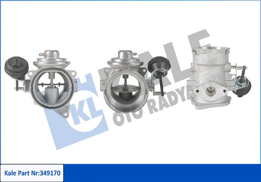 KALE 349170 Egr Valfi Transporter T5 Touareg 2.5 Tdi 03-09 Axd Axb Blj