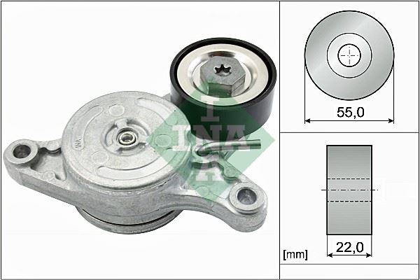 INA 534042010 Alternatör Gergi Rulmani Kütüklü Toyota Avensis 1.6l 1ww Dizel Wwt270 15-> / Verso 1ww War20 15-> Mini One D-Cooper D 11-13