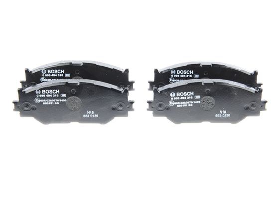 BOSCH 0986494316 Ön Balata Lexus Is Ii 2.0d-2.5 05-13 Lexus Is Iii 2.5-3.0 13 >