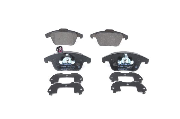 BOSCH 0986494372 Disk Balata Audi; Seat; Vw (Volkswagen) Alhambra 1.4 Tsi; Alhambra 2.0 Tdi; Alhambra 2.0 Tdi 4drive;