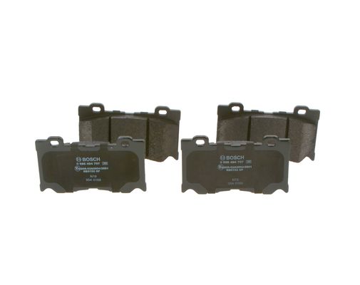 BOSCH 0986494707 Ön Balata 370 Z 09>Infiniti Fx 10>