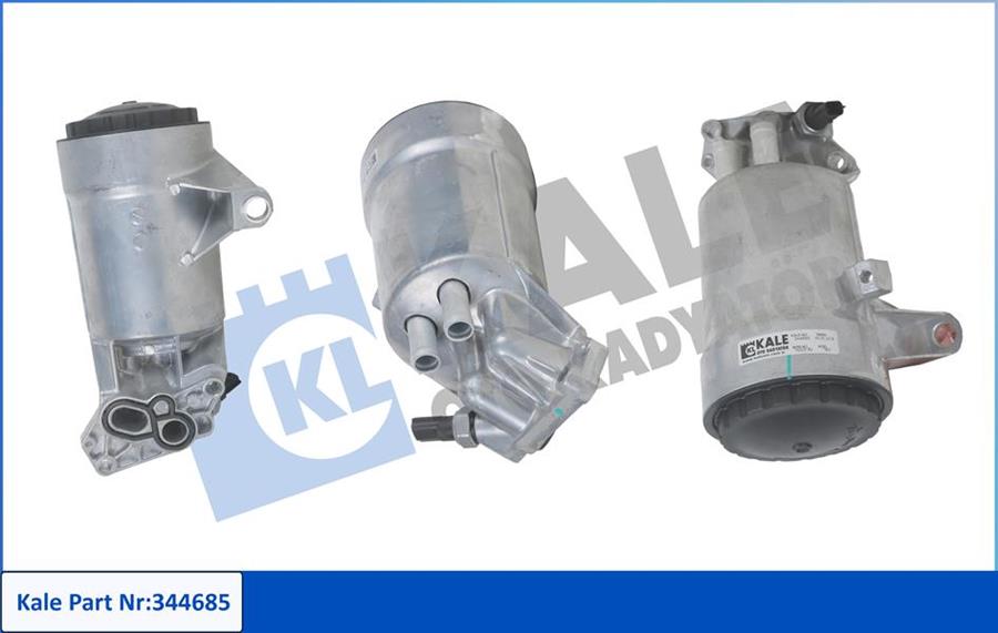 KALE 344685 Yağ Filtre Kabi / Soğutucusu Komple Master Ii-Movano T