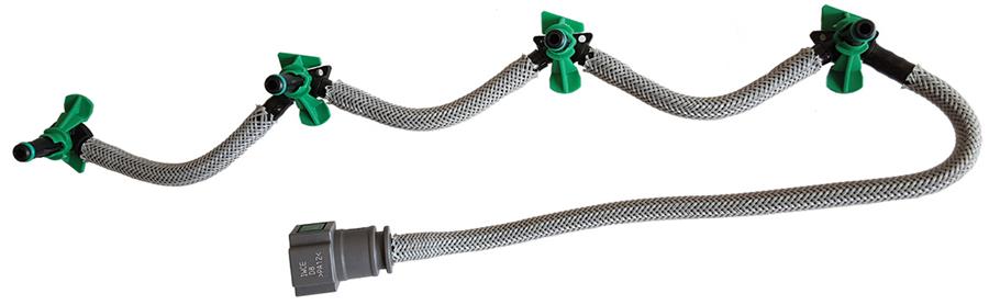 WINTECH 0500415 Enjektor Geri Donus Hortumu Fiesta Vi 08>12 Focus Iii 11> 17 C Max 11>17 B-Max 14>17 Courier 14>Mondeo V 14> 1.6 Tdci Euro 5