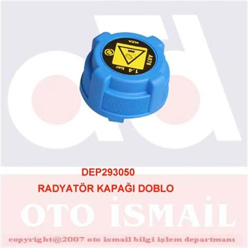 DEPAR 3050 Radyatör Kapaği Doblo