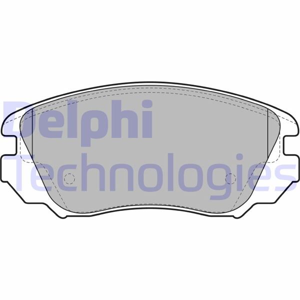DELPHI LP2080 Ön Fren Balatasi Insignia A 08>17 Malibu 12> Saab 9.5 10>12 296 Mm 16 İnç Jant