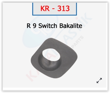 KAYA KR313 Kontak Yuva Plastiği R9